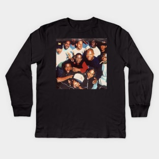 Menace II Society - Behind the Scenes Distressed Kids Long Sleeve T-Shirt